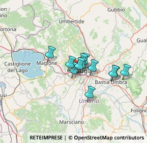 Mappa Via dell'Astrolabio, 06127 Perugia PG, Italia (8.91583)