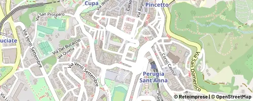 Mappa Perugia
