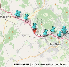 Mappa Via Giulio Natali, 06073 Corciano PG, Italia (4.335)