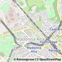 Map Perugia