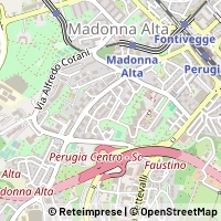 Mapa Perugia