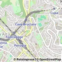 Hartă Perugia