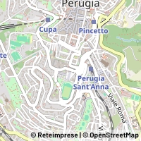 Karte Perugia