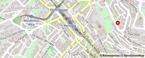 Mappa Perugia