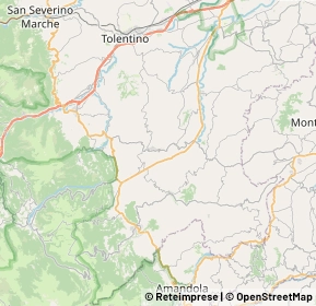 Mappa 62026 Camporotondo Di Fiastrone MC, Italia (8.308)