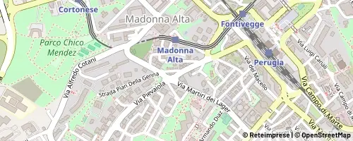 Mappa Perugia