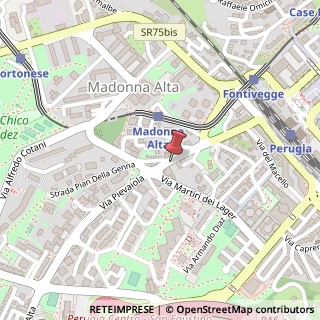 Mappa Via Pievaiola, 3, 06128 Perugia, Perugia (Umbria)