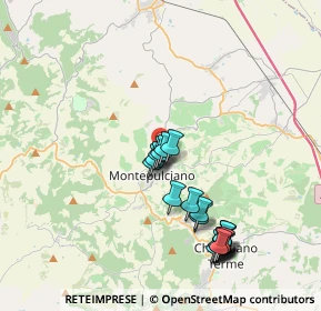 Mappa Via Arturo ed Alceo Baldi, 53045 Montepulciano SI, Italia (4.035)