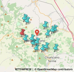 Mappa Via Arturo ed Alceo Baldi, 53045 Montepulciano SI, Italia (3.206)