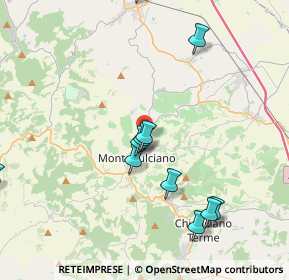 Mappa Via Arturo ed Alceo Baldi, 53045 Montepulciano SI, Italia (4.45818)