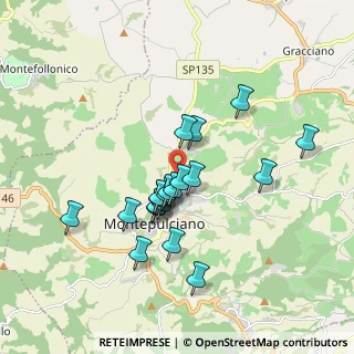 Mappa Via Arturo ed Alceo Baldi, 53045 Montepulciano SI, Italia (1.5835)