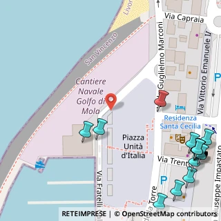 Mappa Piazza Fratelli Serini, 57027 San Vincenzo LI, Italia (0.0963)
