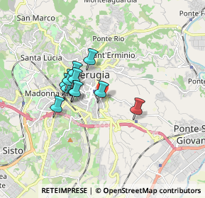 Mappa Borgo XX Giugno, 06121 Perugia PG, Italia (1.33727)