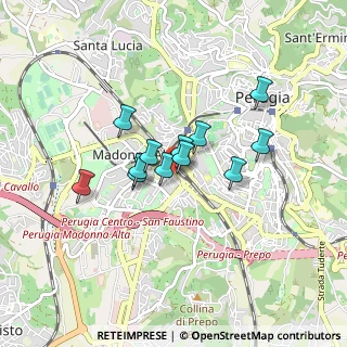 Mappa Via Sicilia, 06128 Perugia PG, Italia (0.62)