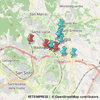 Mappa Via Sicilia, 06128 Perugia PG, Italia (1.10182)