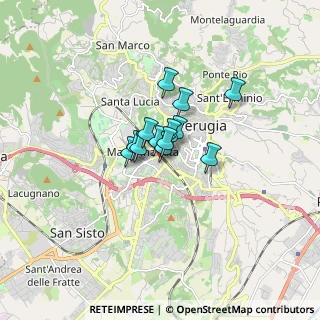 Mappa Via Sicilia, 06128 Perugia PG, Italia (0.83231)