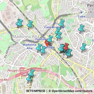 Mappa Via del Macello, 06128 Perugia PG, Italia (0.5255)