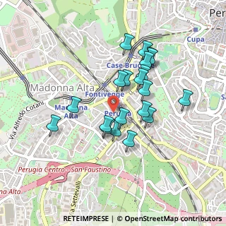 Mappa Via del Macello, 06128 Perugia PG, Italia (0.399)