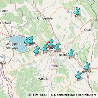 Mappa Via Sicilia, 06128 Perugia PG, Italia (16.11909)