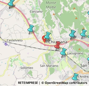 Mappa Via Antonio Gramsci, 06073 Il Rigo PG, Italia (3.34)
