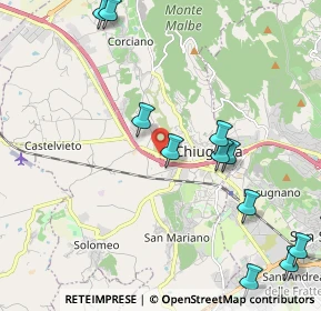Mappa Via Antonio Gramsci, 06073 Il Rigo PG, Italia (2.73583)