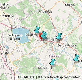 Mappa Via Antonio Gramsci, 06073 Il Rigo PG, Italia (31.11588)