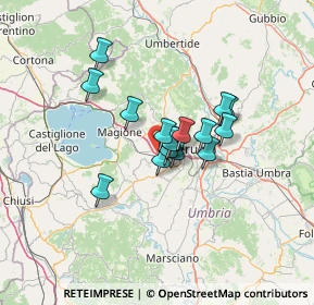 Mappa Via Antonio Gramsci, 06073 Il Rigo PG, Italia (9.12)