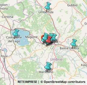 Mappa Ellera, 06073 Corciano PG, Italia (9.53667)