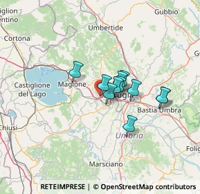 Mappa Ellera, 06073 Corciano PG, Italia (8.97182)