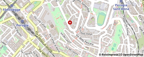 Mappa Perugia