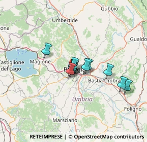 Mappa 06100 Perugia PG, Italia (9.01091)