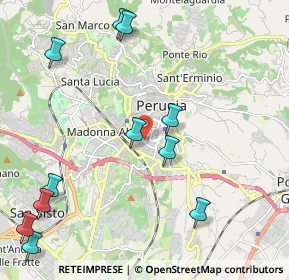 Mappa 06100 Perugia PG, Italia (2.73455)
