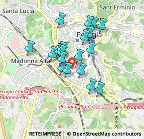 Mappa 06100 Perugia PG, Italia (0.7345)