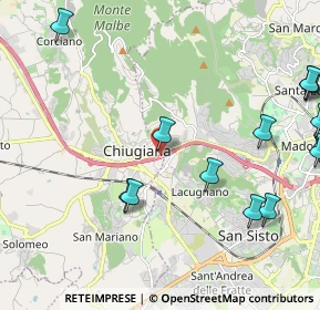 Mappa Via L Beethoven, 06073 Corciano PG, Italia (3.27)