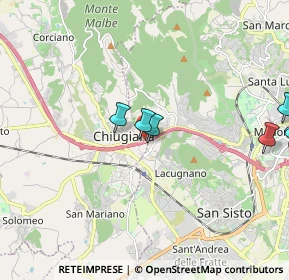 Mappa Via L Beethoven, 06073 Corciano PG, Italia (3.2475)