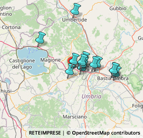 Mappa Via L Beethoven, 06073 Corciano PG, Italia (10.26929)