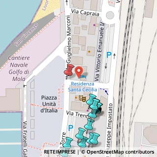 Mappa Corso Vittorio Emanuele II°, 57027 San Vincenzo LI, Italia (0.0963)
