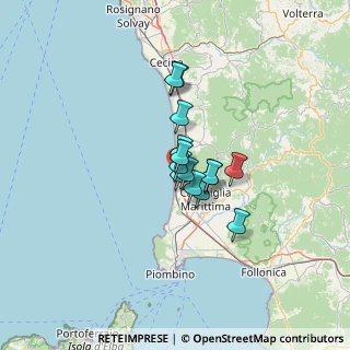 Mappa Corso Vittorio Emanuele II°, 57027 San Vincenzo LI, Italia (7.80357)