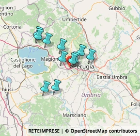 Mappa Via Alba Buitoni, 06073 Corciano PG, Italia (10.35909)