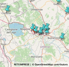 Mappa Via Alba Buitoni, 06073 Corciano PG, Italia (16.56333)