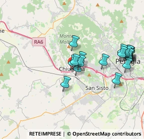 Mappa Via Alba Buitoni, 06073 Corciano PG, Italia (4.081)