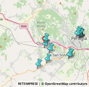 Mappa Via Alba Buitoni, 06073 Corciano PG, Italia (4.52538)