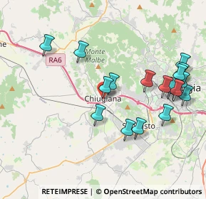 Mappa Via Alba Buitoni, 06073 Corciano PG, Italia (4.39722)
