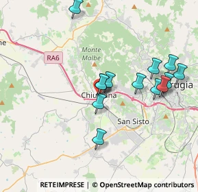 Mappa Via Alba Buitoni, 06073 Corciano PG, Italia (3.65077)