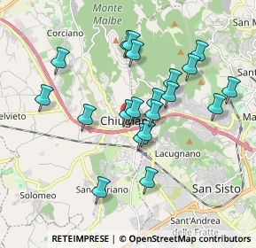 Mappa Via Alba Buitoni, 06073 Corciano PG, Italia (1.748)