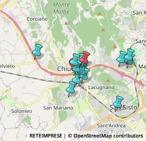 Mappa Via Alba Buitoni, 06073 Corciano PG, Italia (1.47)