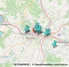 Mappa Via Enrico Fermi, 06128 Perugia PG, Italia (3.8)