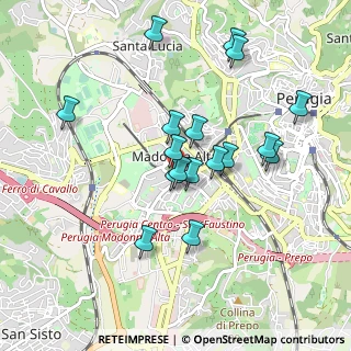 Mappa Via Enrico Fermi, 06128 Perugia PG, Italia (0.87824)