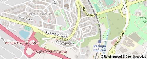 Mappa Perúgia