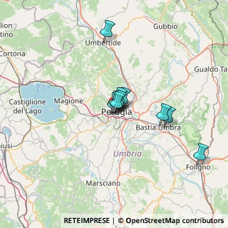 Mappa Via Luigi Canali, 06124 Perugia PG, Italia (17.0425)